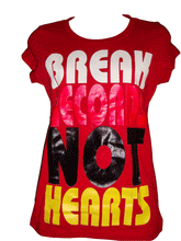 BREAK RECORDS Female Short Sleeve Tee