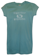 HW SWIMMING Female Short Sleeve Longer Length Tee