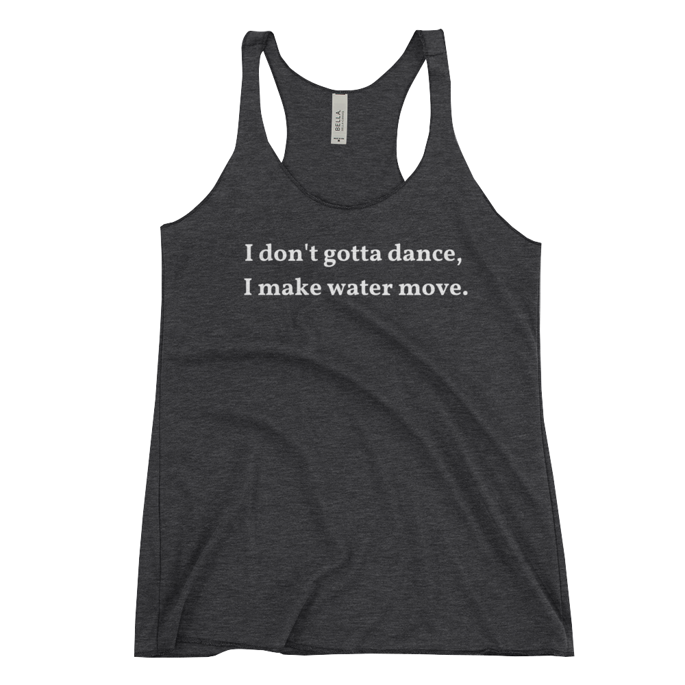 WATER MOVE Female Racerback Tank Top