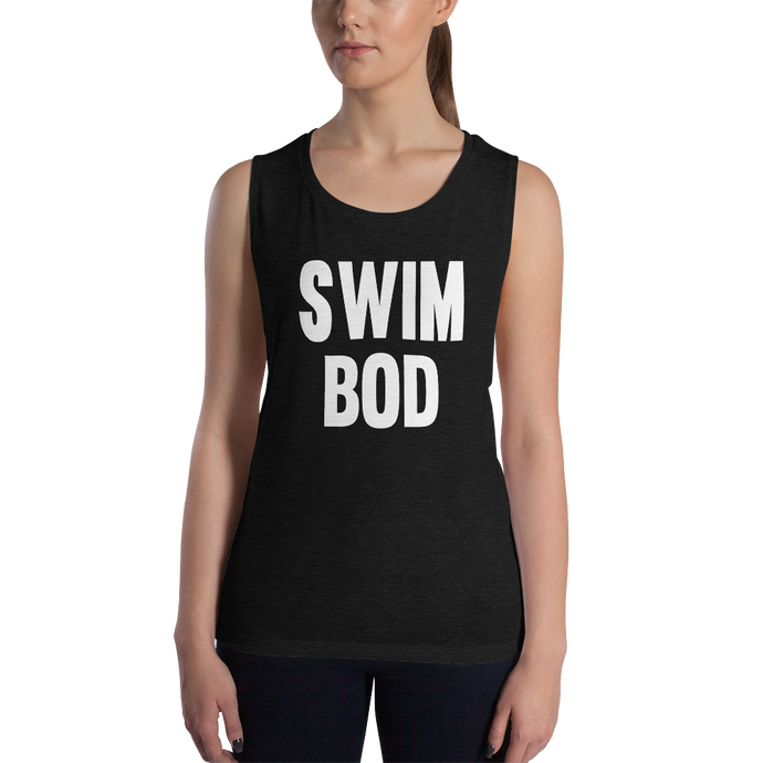 Hippo-Wear SWIM BOD Ladies’ Flowy Muscle Tank