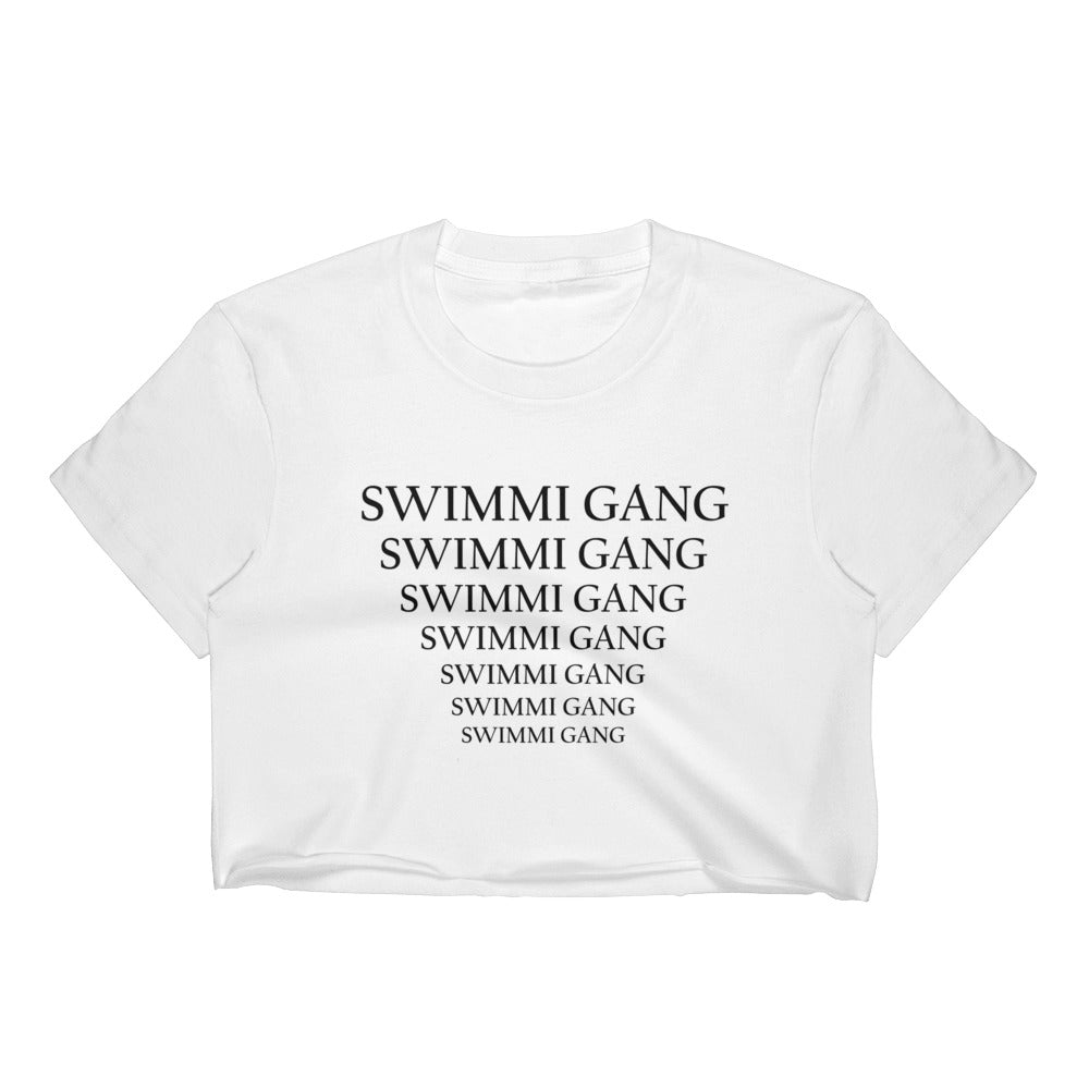 Hippo-Wear SWIMMI GANG Women's Crop Top